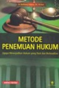 Image of Kaidah Penemuan Hukum Yurisprudensi Bidang Hukum Perdata
