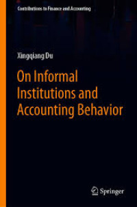 Image of On Informal Institutions and Accounting Behavior