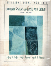 Image of Modern Systems Analysis And Design