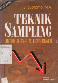 Image of Teknik Sampling Untuk Survei Dan Eksperimen