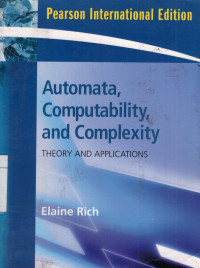 Image of Automata Computability And Complexity Theory And Applications