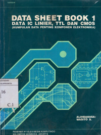 Image of Data Sheet Book 1: Data IC LInier, TTL dan CMOS