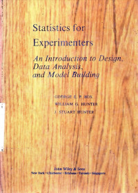 Image of Statistics For Experimenters