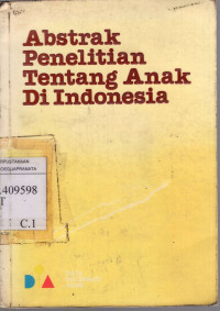 Image of Abstrak Penelitian Tentang Anak Di Indonesia
