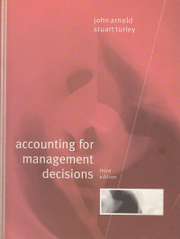 Image of Accounting For Management Decisions 3E