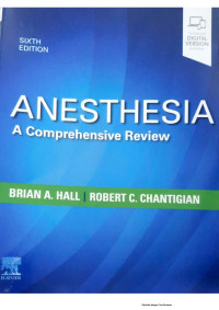 Image of Anesthesia A Comprehensive Review