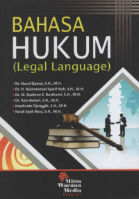 Image of Bahasa Hukum (Legal Language)