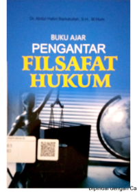 Image of Buku Ajar Pengantar Filsafat Hukum