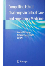 Image of Compelling Ethical Challenges in Critical Care and Emergency Medicine