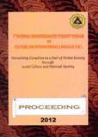 Image of Proceeding : First National Undergraduate Student Seminar On Culture And International Language (CIL)