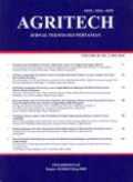 AGRITECH : Jurnal Teknologi Pertanian Vol.30, No.2, Mei 2010