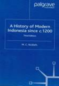 A History Of Modern Indonesia Since C.1200 3rd Ed.