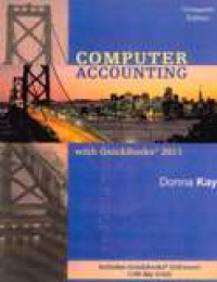 Image of Computer Accounting With QuickBooks 2011ed.13
