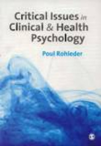 Image of Critical Issues In Clinical & Health Psychology
Critical Issues In Clinical & Health Psychology