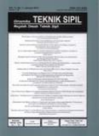 Image of Dinamika Teknik Sipil : Majalah Ilmiah Teknik Sipil Vol. 11, No. 1, Januari 2011