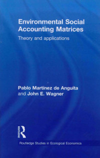 Image of Environmental Social Accounting Matrices: Theory And Applications