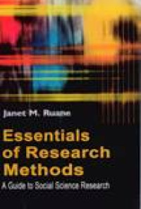 Image of Essentials Of Research Methods : A Guide To Social Science Research