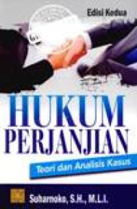 Image of Hukum Perjanjian - Teori Dan Analisis Kasus