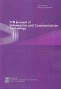 Image of ITB Journal Of Information And Communication Technology Vol.5 No.2 August 2011