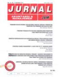 Image of Jurnal Akuntansi Dan Manajemen Vol. 24 No. 3 Desember 2013