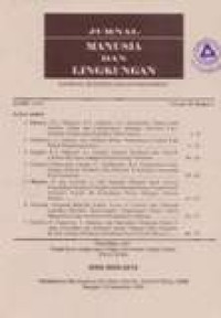 Image of Jurnal Manusia Dan Lingkungan Vol.18 No.1 Maret 2011