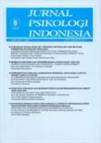 Image of Jurnal Psikologi Indonesia Vol IX No. 1 Tahun 2012