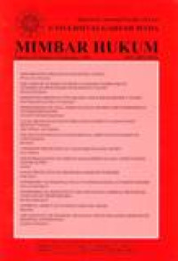 Image of Mimbar Hukum Volume 23 No.1, February 2011