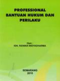 Image of Professional Bantuan Hukum Dan Perilaku