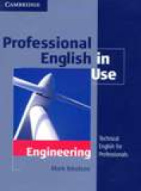 Image of Professional English In Use: Engineering
