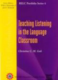 Teaching Listening In The Language Classroom, RELC Portfolio Series 4