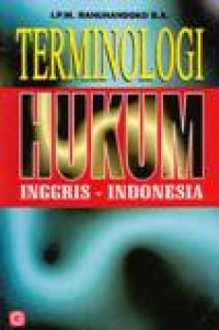 Image of Terminologi Hukum Inggris-Indonesia