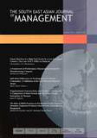 Image of The South East Asian Journal Of Management Vol.5 No.2 October 2011