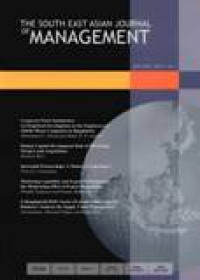 Image of The South East Asian Journal Of Management Vol.4 No.1 April 2010