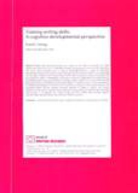 Image of Training Writing Skills: A Cognitive Developmental Perspective