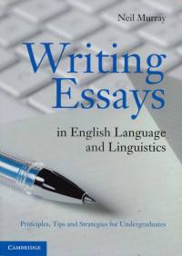 Writing Essays: In English Language And Linguistics