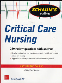 Image of Critical Care Nursing
