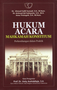 Image of Hukum Acara Mahkamah Konstitusi : Perkembangan dalam Praktik