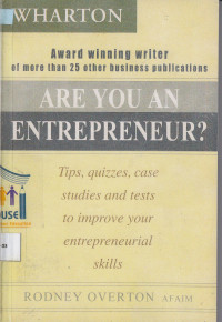 Image of Are You An Entrepreneur