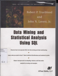 Image of Data Mining And Statistical Analysis Using SQL