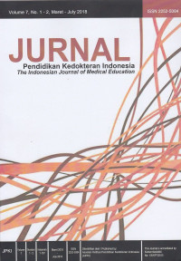Image of Jurnal Pendidikan Kedokteran Indonesia VOL.7 NO.1-2