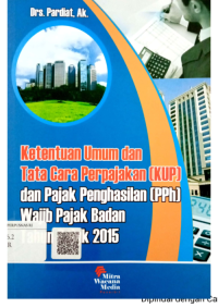 Image of Ketentuan Umum dan Tata Cara Perpajakan