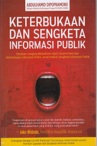 Image of Keterbukaan Dan Sengketa Informasi Publik
