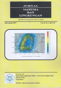 Image of Manusia Dan Lingkungan VOL 24 NO 1
