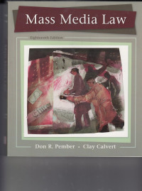 Image of Mass Media Law