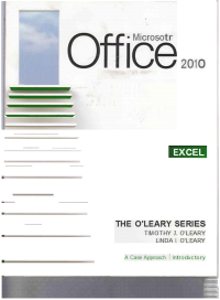 Image of Microsoft Office 2010 Excel