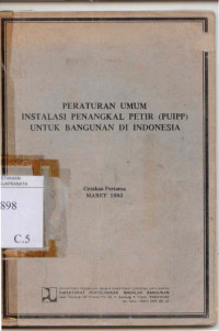 Image of Peraturan Umum Instalasi Penangkal Petir (PUIPP) Untuk Bangunan Di Indonesia