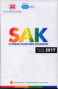Image of Standar Akuntansi Indonesia Per 1 Januari 2017