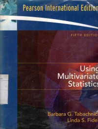 Image of Using Multivariate Statistics, Fifth Edition