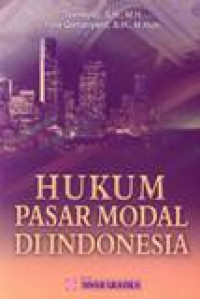 Image of Hukum Pasar Modal Di Indonesia
