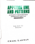 Applying UML And Patterns